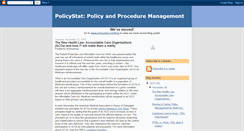 Desktop Screenshot of blog.policystat.com